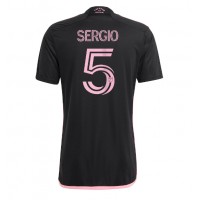 Camisa de Futebol Inter Miami Sergio Busquets #5 Equipamento Secundário 2023-24 Manga Curta